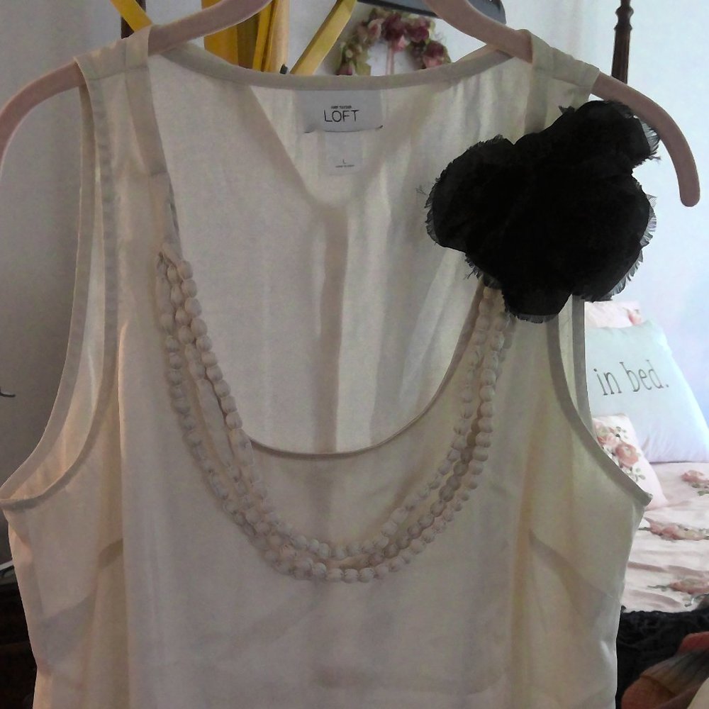 Dressy sleeveless top